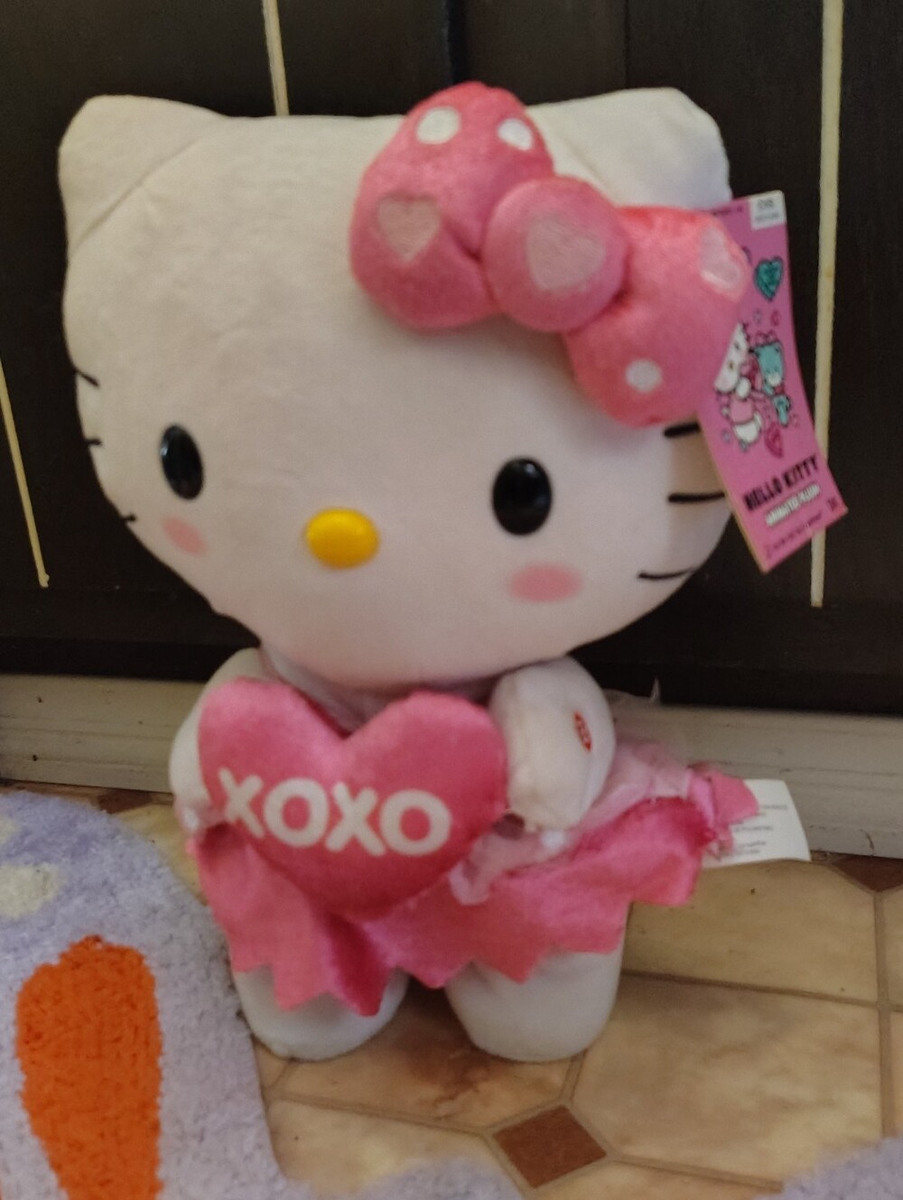 Hello Kitty Pink Plush Toy with XOXO Heart - Kids Toy